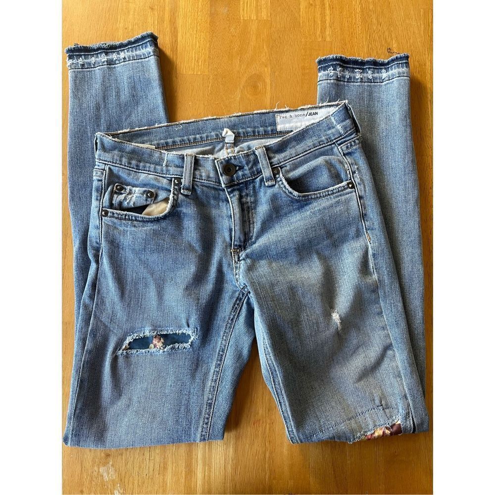 Rag & Bone Distressed Jeans - Picture 6 of 7